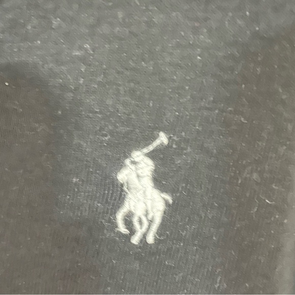 #101-POLO RALPH LAUREN-WOMENS SMALL CASUAL V NECK LONG SLEEVE TEE TOP - Picture 3 of 4